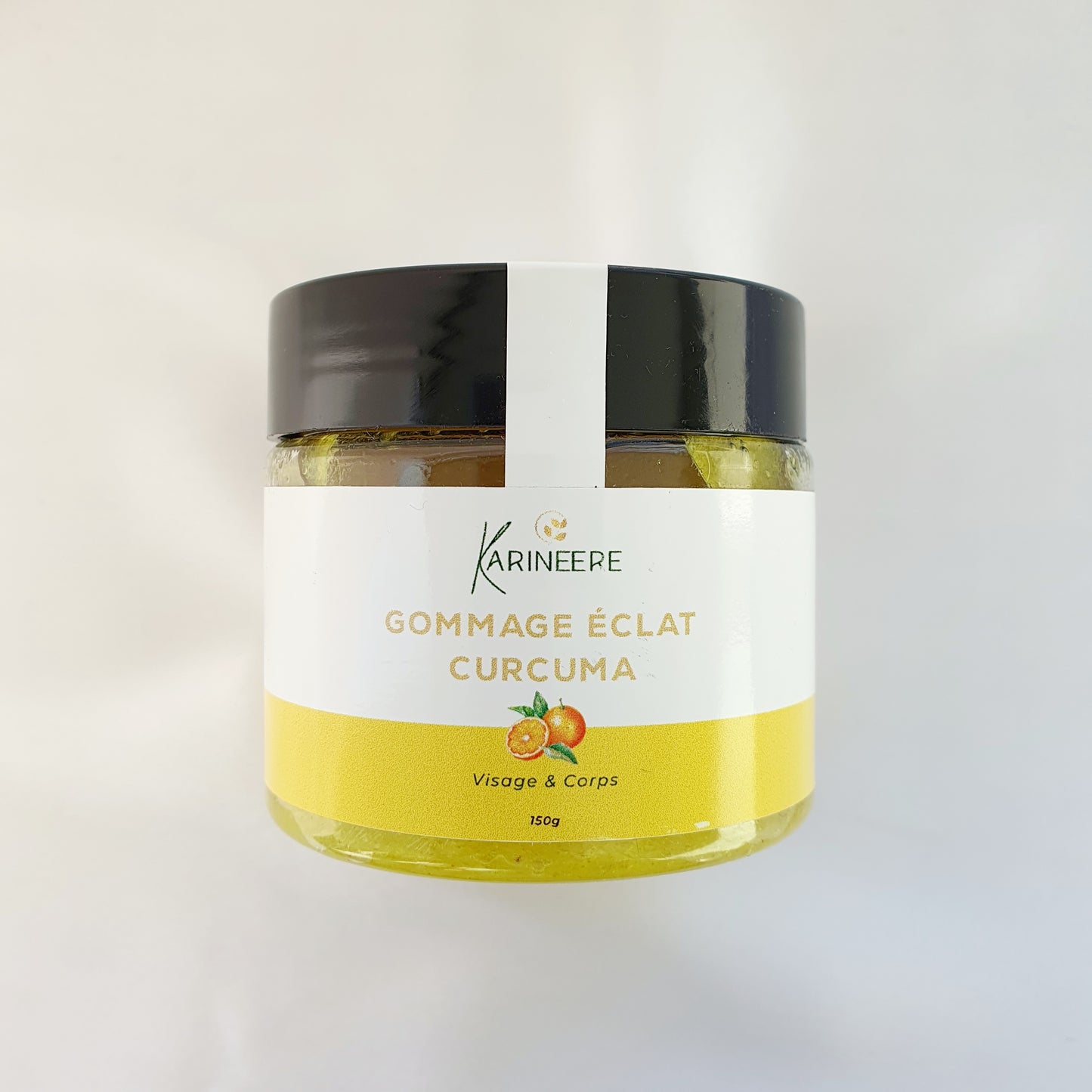 Gommage visage au curcuma