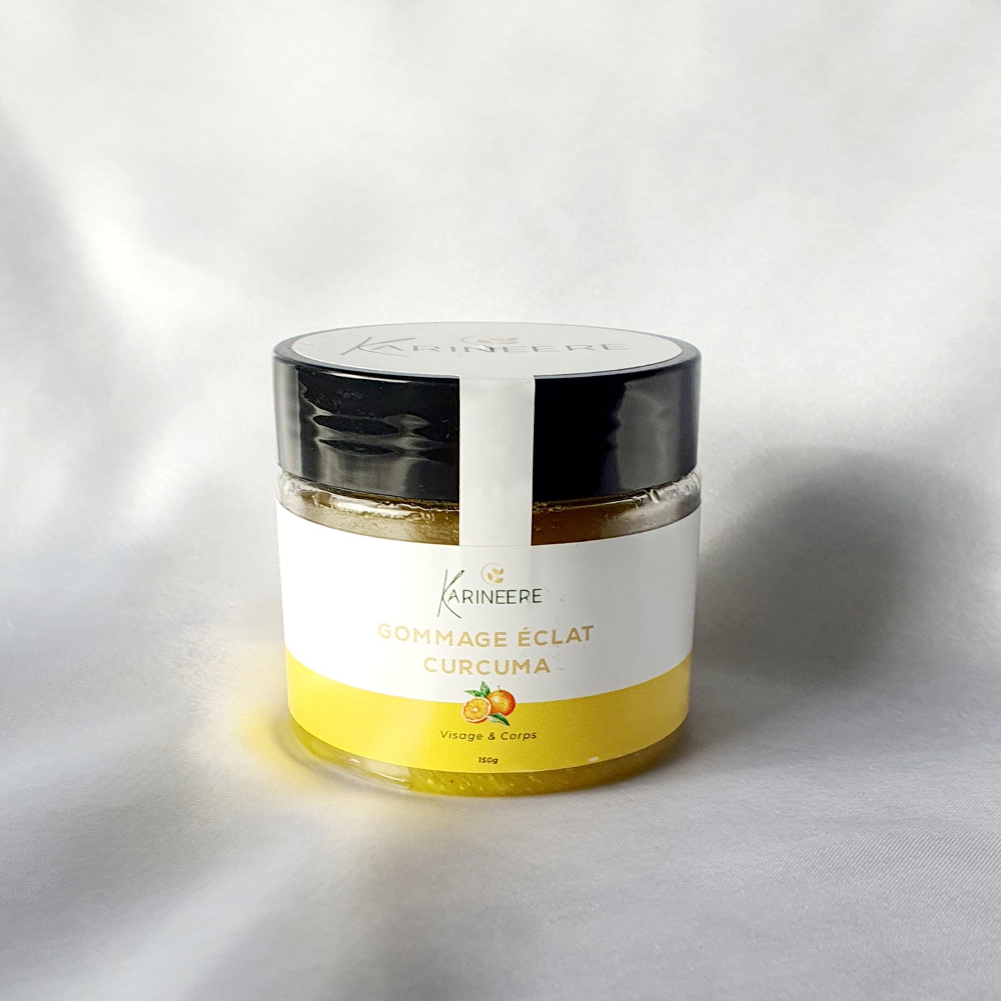 Gommage visage au curcuma